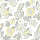 4081-26341 - Jana Light Grey Jacobean Wallpaper