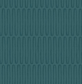 4066-26505 - Lars Teal Retro Wave Wallpaper