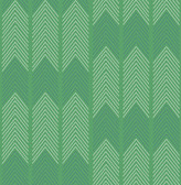 4066-26525 - Nyle Green Chevron Stripes Wallpaper