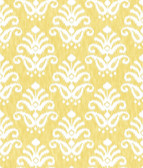 4081-26328 - Keaton Yellow Medallion Wallpaper