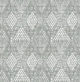 4081-26322 - Grady Grey Dotted Geometric Wallpaper