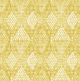 4081-26321 - Grady Yellow Dotted Geometric Wallpaper