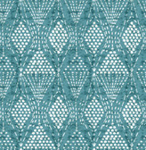 4081-26318 - Grady Teal Dotted Geometric Wallpaper