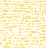 4081-26360 - Runes Yellow Brushstrokes Wallpaper