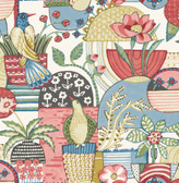 4066-26557 - Fika Rose Blissful Birds & Blooms Wallpaper