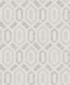 2976-86539 - Latona Platinum Diamond Geometric Wallpaper