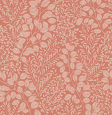 4066-26516 - Elin Coral Berry Botanical Wallpaper