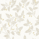 4074-26603 - Ardell Wheat Botanical Wallpaper