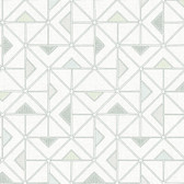 4074-26634 - Jekyl Green Triangles Wallpaper