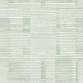 4074-26621 - Callaway Green Woven Stripes Wallpaper