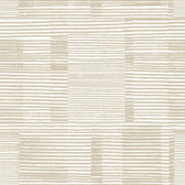4074-26619 - Callaway Beige Woven Stripes Wallpaper