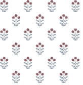 AST4361 - Kit Red Floral Wallpaper