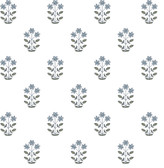 AST4358 - Kit Blue Heather Floral Wallpaper