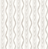 AST4348 - Rhys Stone IKAT Stripe Wallpaper