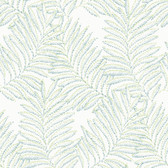 2973-90501 - Finnley Green Inked Fern Wallpaper