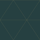 2973-91030 - Twilight Indigo Geometric Wallpaper