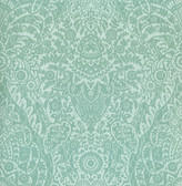 2973-87369 - Maris Mint Flock Damask Wallpaper