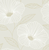 2973-91131 - Mythic Dove Floral Wallpaper