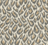 2973-90304 - Electra Bronze Leopard Spot String Wallpaper