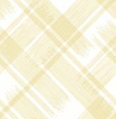 2973-90701 - Zag Yellow Modern Plaid Wallpaper