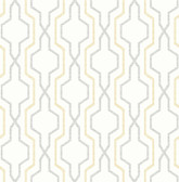 2973-90604 - Rion Yellow Trellis Wallpaper