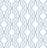2973-90601 - Rion Blue Trellis Wallpaper