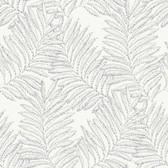 2973-90505 - Finnley Grey Inked Fern Wallpaper