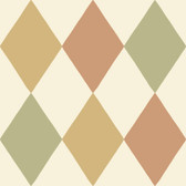 4111-63027 - Kalas Mustard Diamond Wallpaper