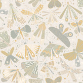 4111-63025 - Flyga Light Blue Bonanza Wallpaper