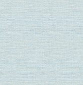 4046-24283 - Agave Sky Blue Faux Grasscloth Wallpaper