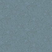 2999-13128 - Wilma Blue Block Print Wallpaper