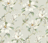 DF3314 - Garden Jewels Warm Grey Wallpaper