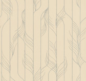 DF3303 - Elemental Thread Neutral Pearl & Silver Wallpaper