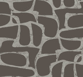 DF3355 - Craftsman Geometric Mocha Wallpaper