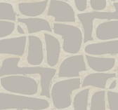 DF3354 - Craftsman Geometric Taupe Wallpaper