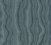 DF3321 - Mineral Shimmer Denim & Gold Wallpaper