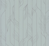 DF3304 - Elemental Thread Blue & Silver Wallpaper