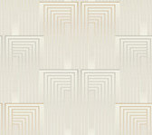 PSW1608RL - Vanishing Silver & Gold Peel & Stick Wallpaper