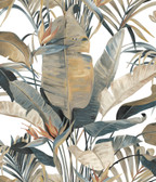 PSW1612RL - Tropical Cabana Plush Neutral Peel & Stick Wallpaper