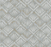 OS4274 - Modern Shell Blue & Grey Wallpaper
