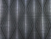 DL2934 - Radiant Silver & Black Wallpaper