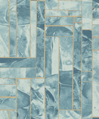 DL2988 - Moonbeams Indigo Wallpaper