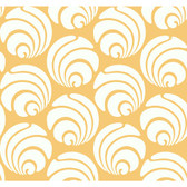 Silhouettes Large Circle Swirl Geometric Latte Wallpaper AP7466