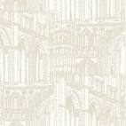 AM8636 - American Classics Architectural Drawing White-Taupe Wallpaper