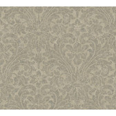 AM8710 - American Classics Herringbone Damask Grey-Taupe Wallpaper