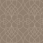DN3741 - Candice Olson Pewter Pirouette Textured Wallpaper