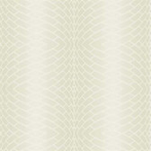 DN3773 - Candice Olson White Impulse Textured Striped Wallpaper