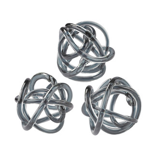 Glass Knots - Set of 3