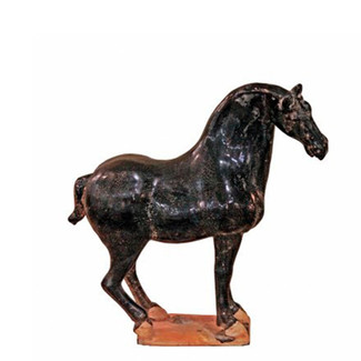 Terracotta Black Stallion