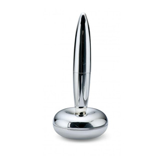 Silver Polished Pen in Magnetic Stand